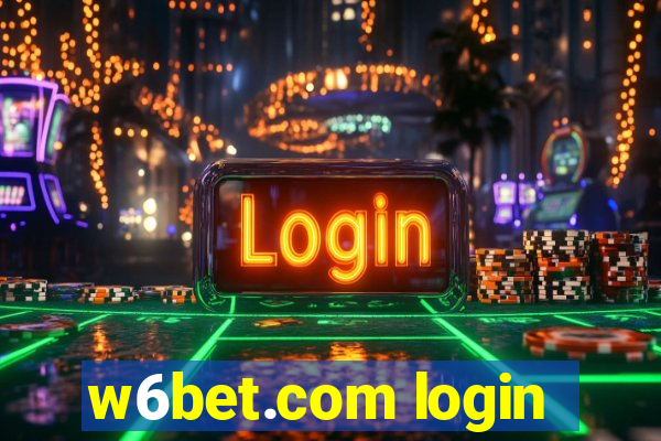 w6bet.com login